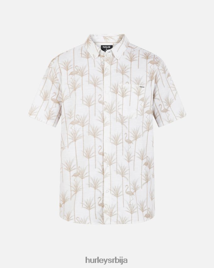 одећу ср Hurley мушкарци једна и једина растезљива кошуља кратких рукава кост 46R660292