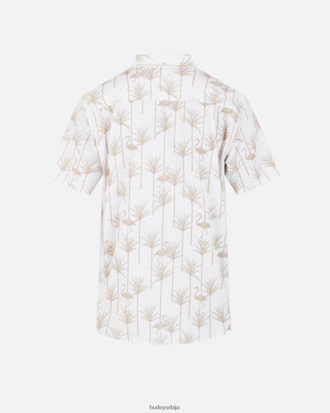 одећу ср Hurley мушкарци једна и једина растезљива кошуља кратких рукава кост 46R660292