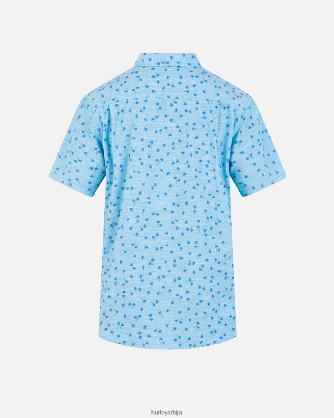 одећу ср Hurley мушкарци једна и једина растезљива кошуља кратких рукава арктички неон 46R660322