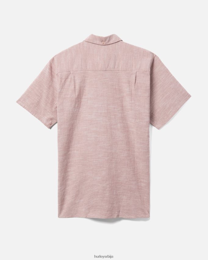 одећу ср Hurley мушкарци једна и једина растезљива кошуља кратких рукава сионска рђа 46R660351