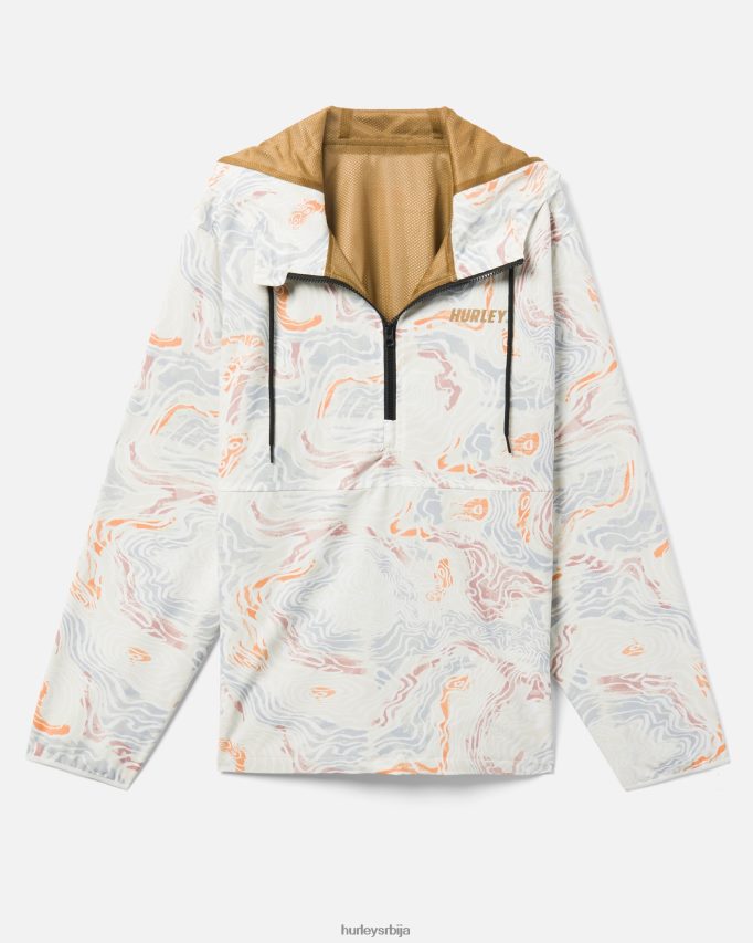 одећу ср Hurley мушкарци оффсхоре анорак ветровка једва кост 46R660407