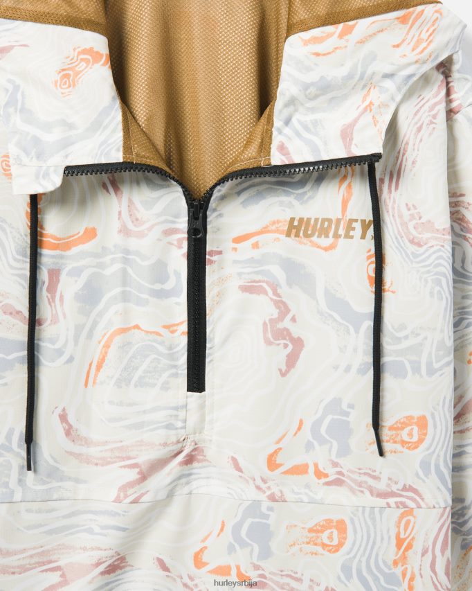 одећу ср Hurley мушкарци оффсхоре анорак ветровка једва кост 46R660407