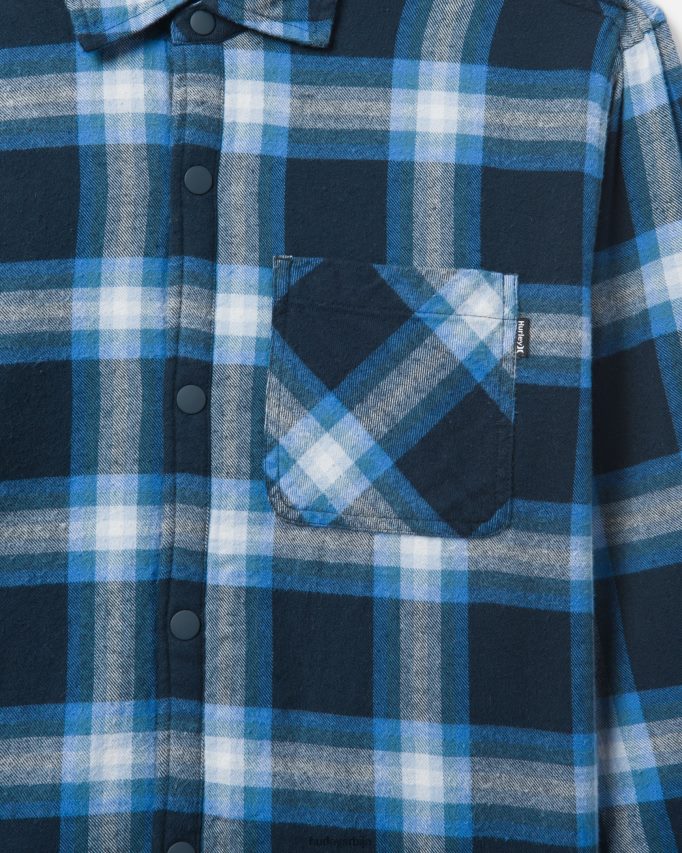 одећу ср Hurley мушкарци фланел обложен портланд шерпом оклопна морнарица 46R660410