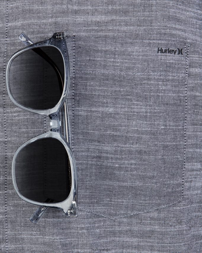 одећу ср Hurley мушкарци једна и једина растезљива кошуља кратких рукава црн 46R660412