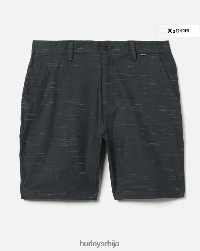 одећу ср Hurley мушкарци х2о-дри цоле панталоне са растезљивим траком 19" црн 46R660250
