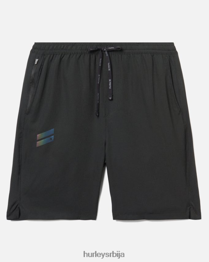 одећу ср Hurley мушкарци постоји лагани спорт кратки црн 46R660110
