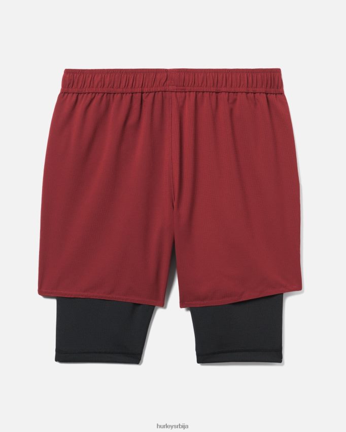 одећу ср Hurley мушкарци постоји обука за обуку кратко бордо 46R66040