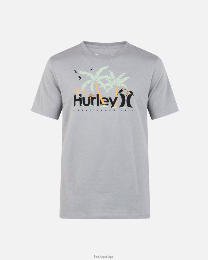 одећу ср Hurley мушкарци свакодневна мајица кратких рукава у џунгли честица 46R660109