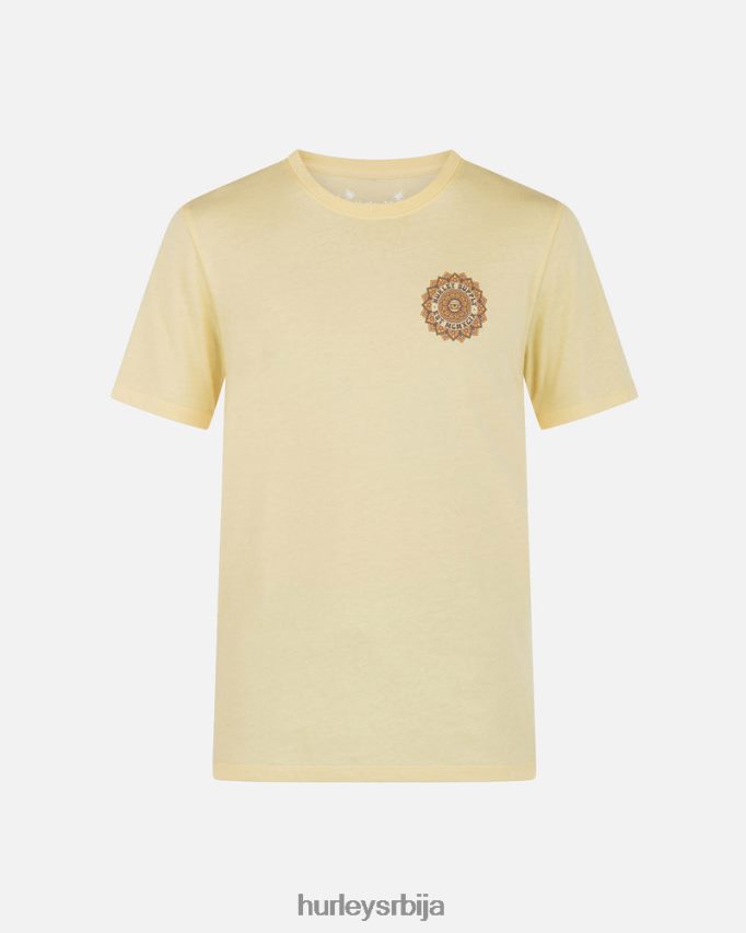 одећу ср Hurley мушкарци мајица кратких рукава са мандала за свакодневну употребу љуска од јајета 46R66017