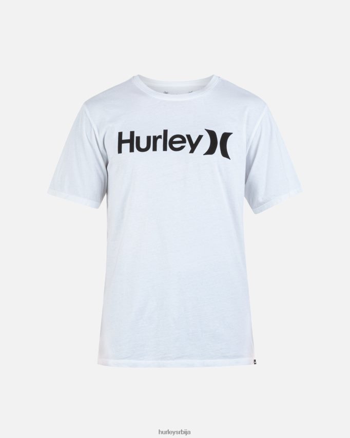 одећу ср Hurley мушкарци свакодневна једна и једина чврста мајица бео 46R660262