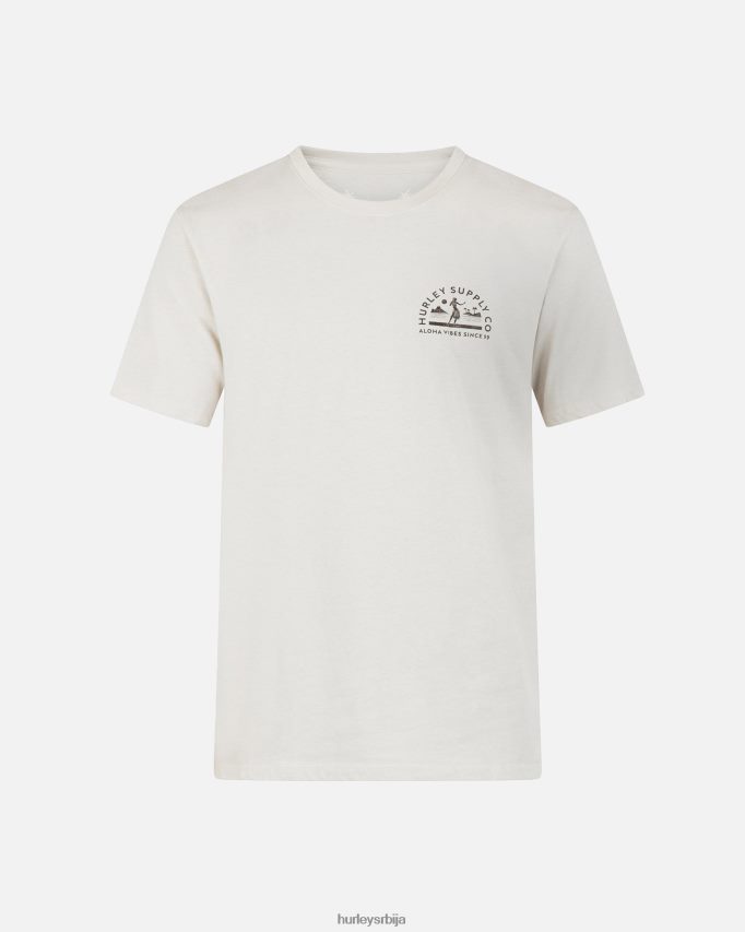 одећу ср Hurley мушкарци свакодневна мајица кратких рукава рођена до хула кост 46R66026