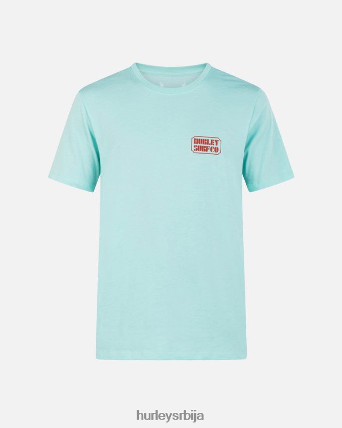 одећу ср Hurley мушкарци мајица кратких рукава са плакатима за свакодневну употребу тропска магла 46R66027