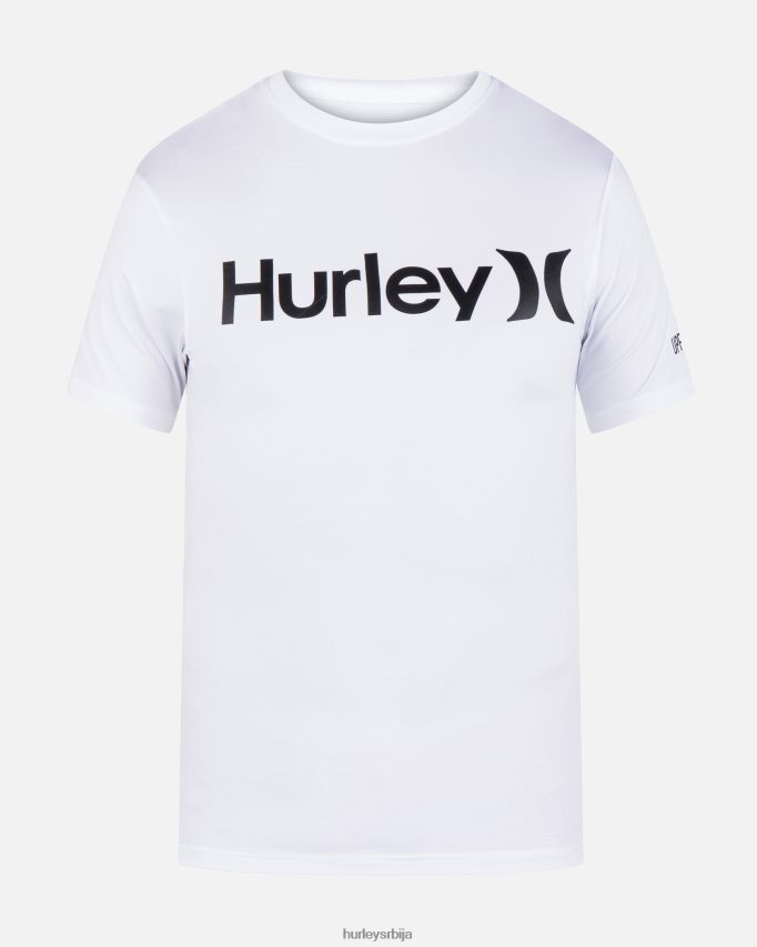 одећу ср Hurley мушкарци један и једини брзосушни осип бео 46R660278