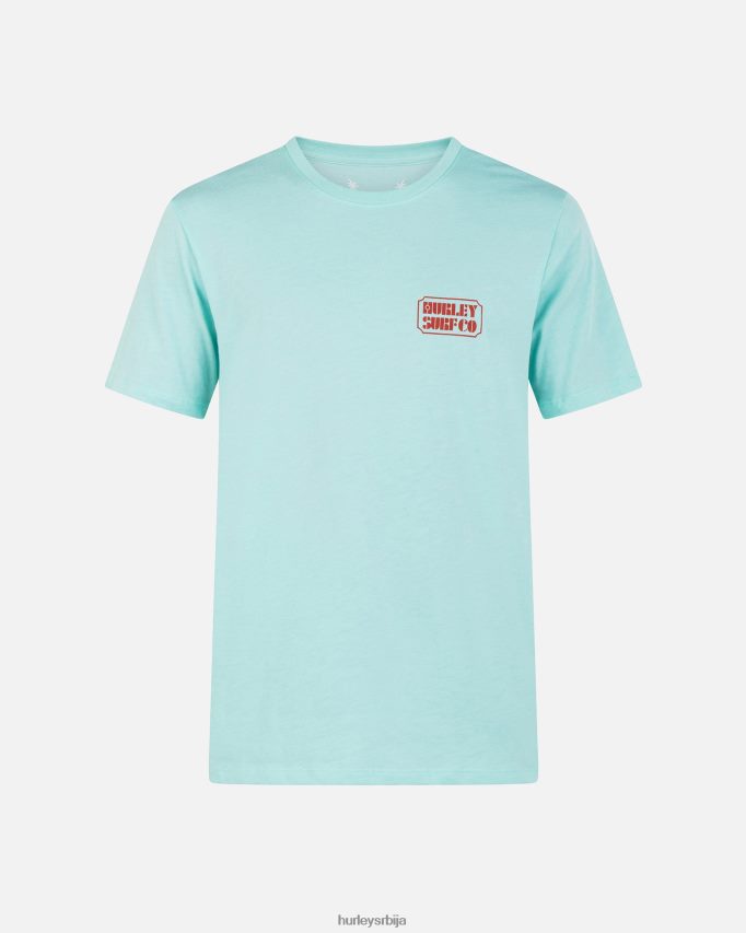 одећу ср Hurley мушкарци мајица кратких рукава са плакатима за свакодневну употребу тропска магла 46R66027