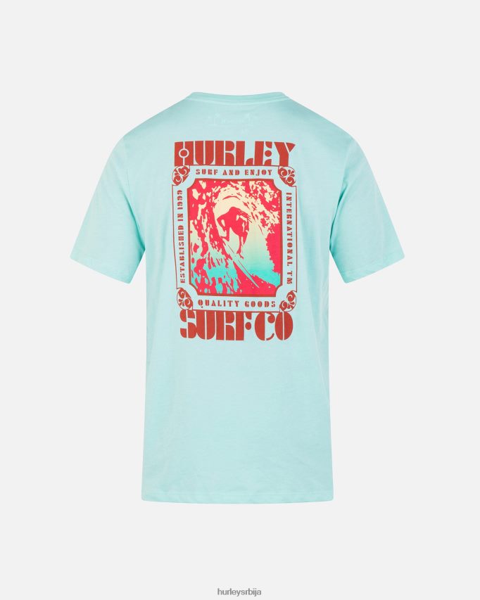 одећу ср Hurley мушкарци мајица кратких рукава са плакатима за свакодневну употребу тропска магла 46R66027