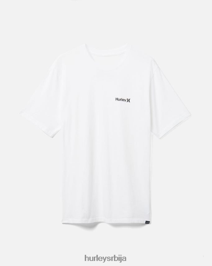 одећу ср Hurley мушкарци свакодневна једна и једина сц мајица бео 46R660286
