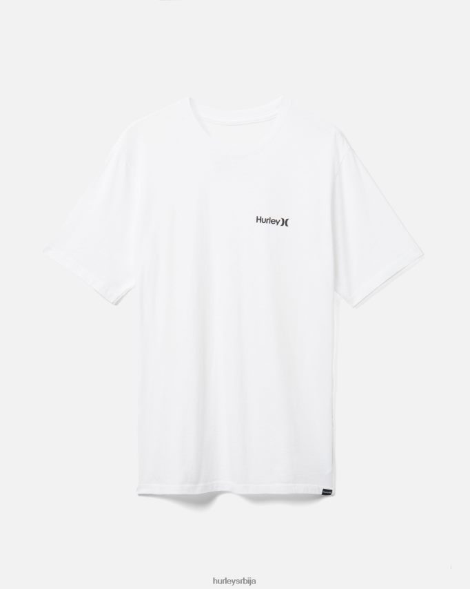 одећу ср Hurley мушкарци свакодневна једна и једина сц мајица бео 46R660286
