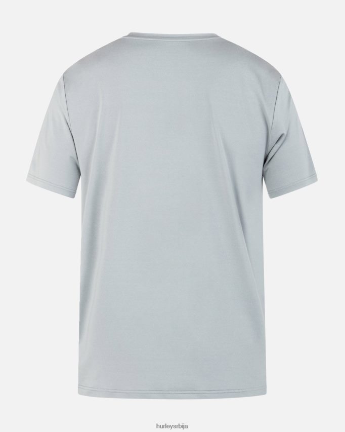 одећу ср Hurley мушкарци свакодневни хибрид упф кратких рукава вријесак сиви 46R660290