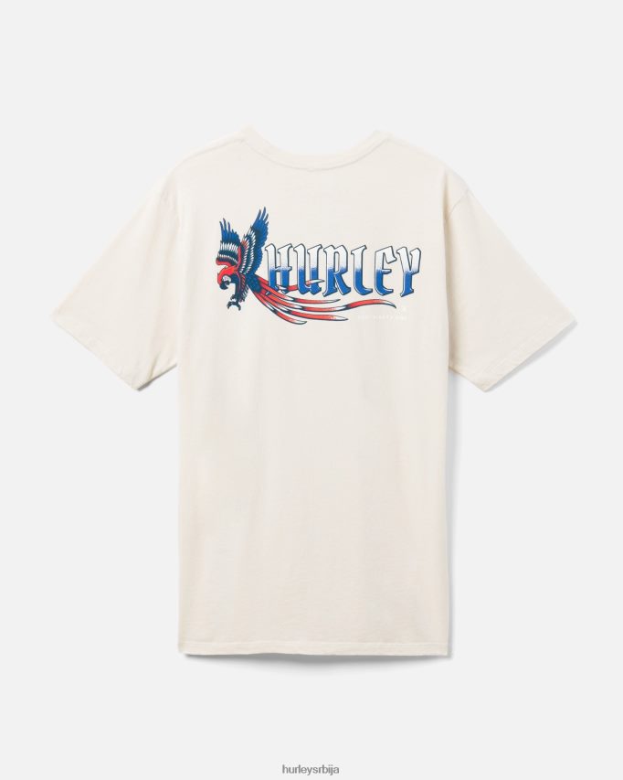 одећу ср Hurley мушкарци свакодневна мајица пиратског папагаја кост 46R660293
