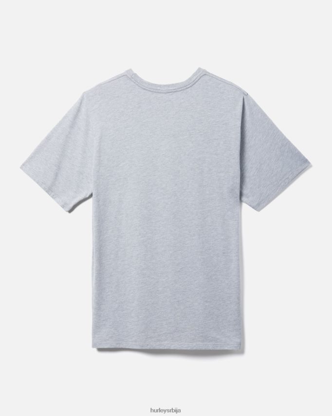 одећу ср Hurley мушкарци свакодневна једна и једина сц мајица тамно сиви вријесак 46R660297