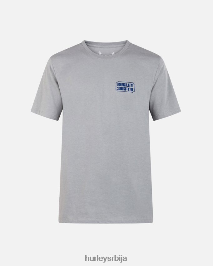 одећу ср Hurley мушкарци мајица кратких рукава са плакатима за свакодневну употребу честица 46R66030