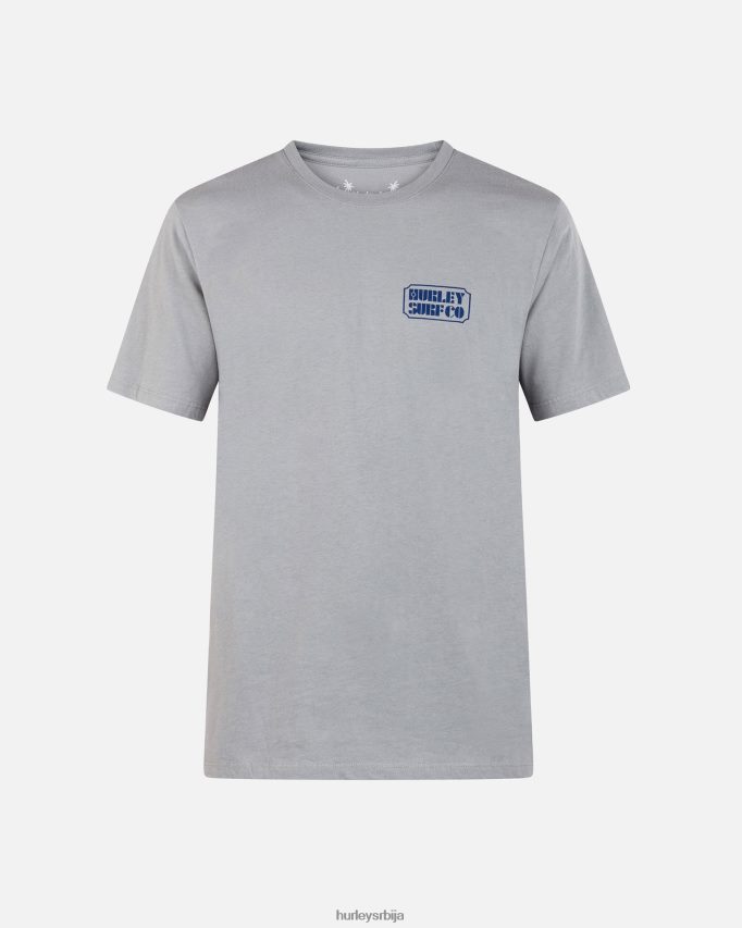 одећу ср Hurley мушкарци мајица кратких рукава са плакатима за свакодневну употребу честица 46R66030