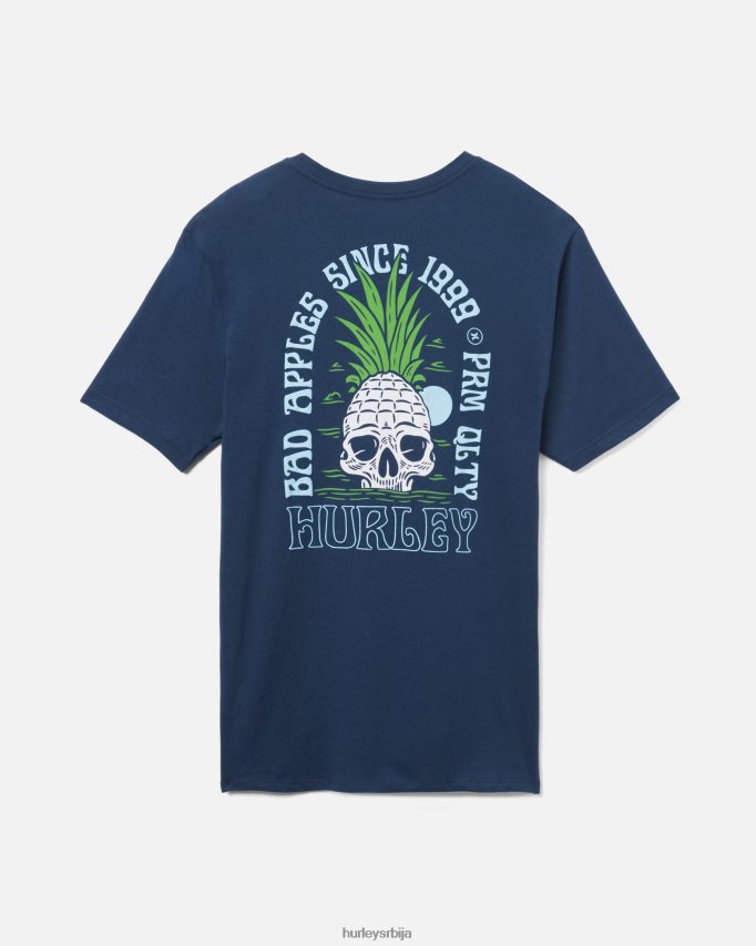 одећу ср Hurley мушкарци свакодневне лоше јабуке кратки рукав ноћна сила 46R660348