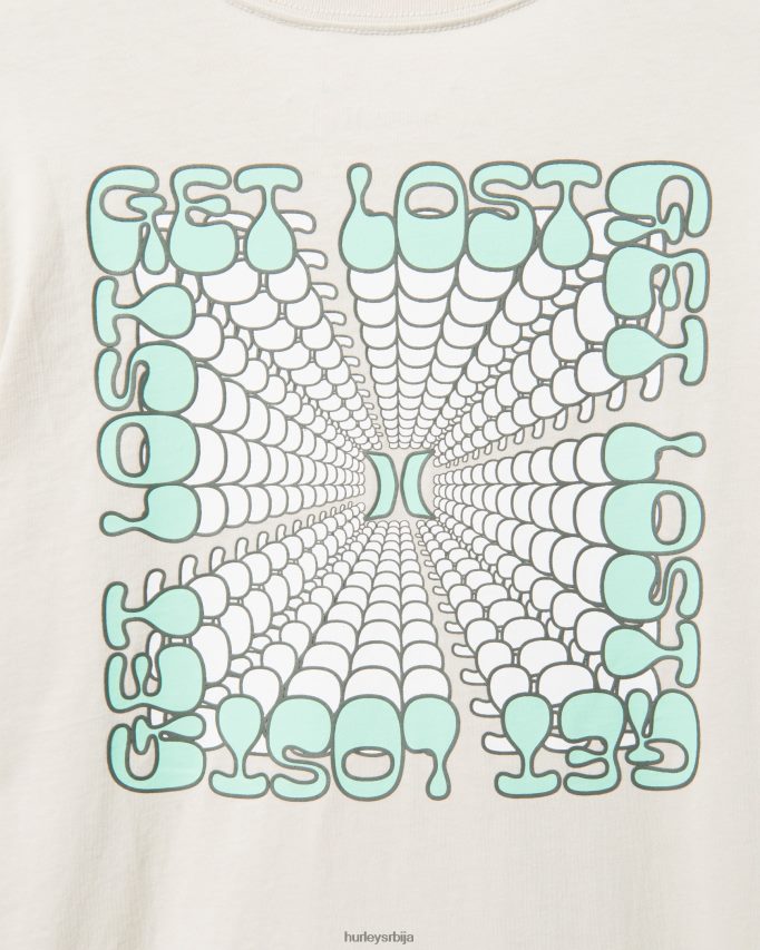 одећу ср Hurley мушкарци свакодневно истражите изгубљени квадратни кратки рукав кост 46R660371