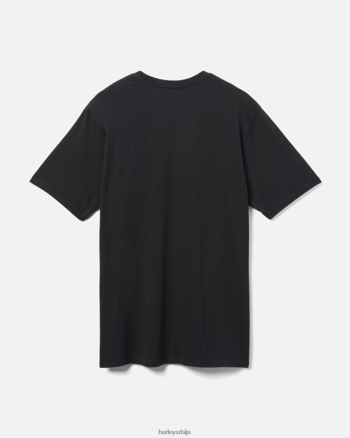 одећу ср Hurley мушкарци свакодневна џунглер мајица црн 46R660380