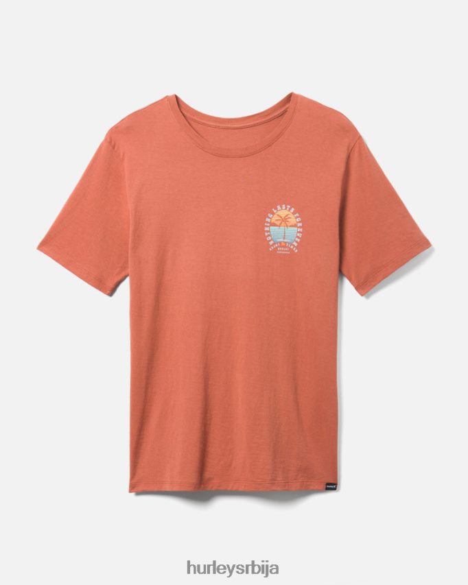 одећу ср Hurley мушкарци свакодневно ништа не траје вечно кратки рукав сионска рђа 46R660390