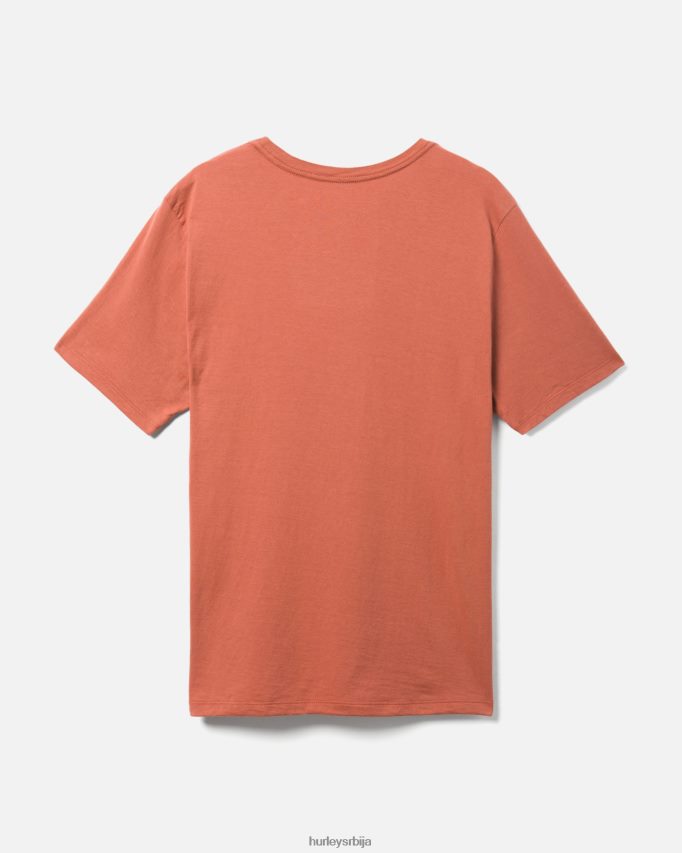 одећу ср Hurley мушкарци свакодневни старински кратки рукав сионска рђа 46R660394