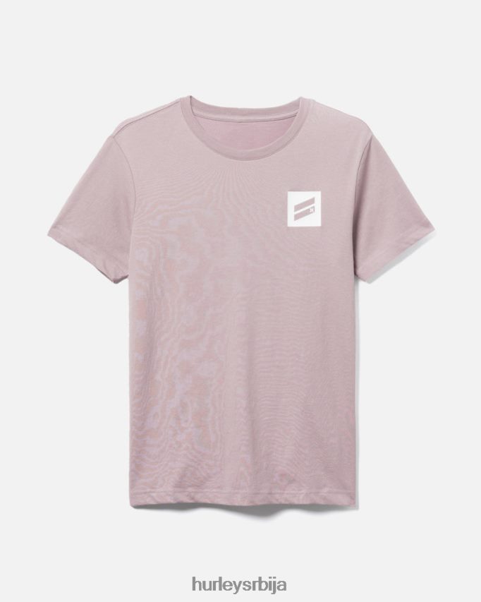 одећу ср Hurley мушкарци постоје боотцамп сува мајица кратких рукава за перформансе лила 46R66048