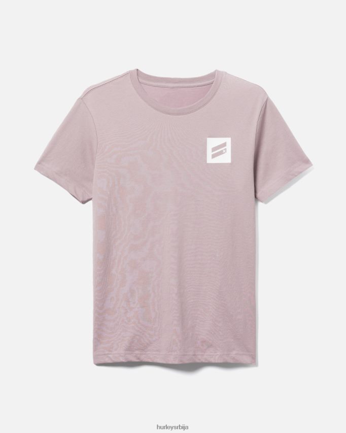 одећу ср Hurley мушкарци постоје боотцамп сува мајица кратких рукава за перформансе лила 46R66048