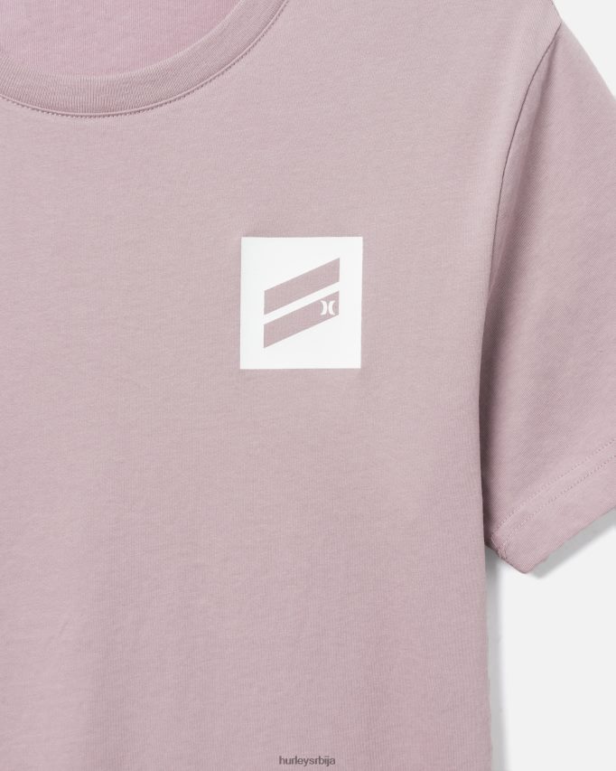 одећу ср Hurley мушкарци постоје боотцамп сува мајица кратких рукава за перформансе лила 46R66048