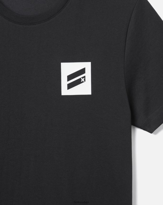 одећу ср Hurley мушкарци постоје боотцамп сува мајица кратких рукава за перформансе црн 46R66057