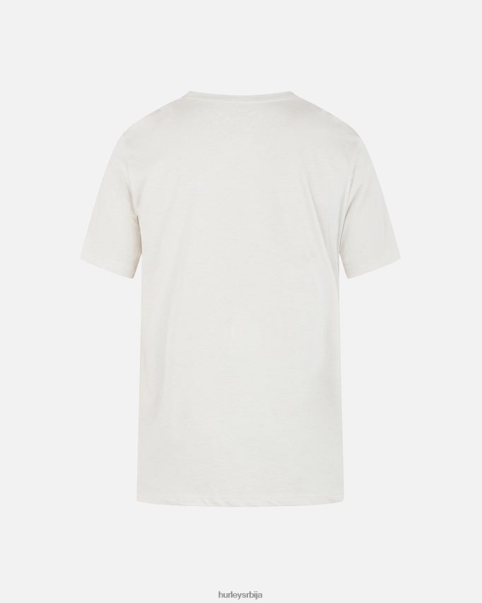 одећу ср Hurley мушкарци свакодневна мајица кратких рукава ван хоризонта кост 46R66068