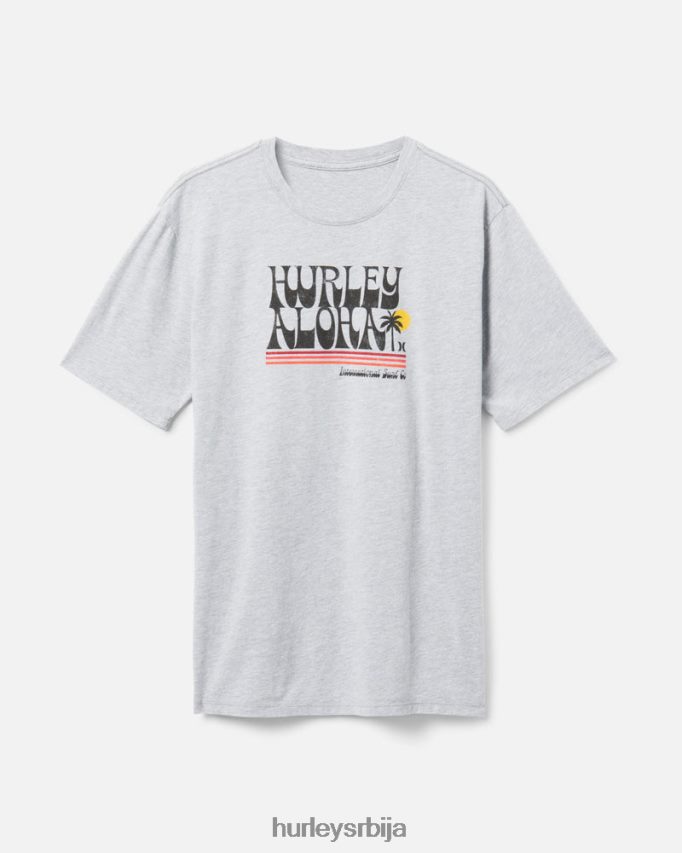 одећу ср Hurley мушкарци свакодневни 77 кратких рукава тамно сиви вријесак 46R660374