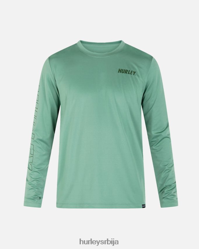 одећу ср Hurley мушкарци х2о-дри еастон упф мајица дугих рукава першун 46R66028