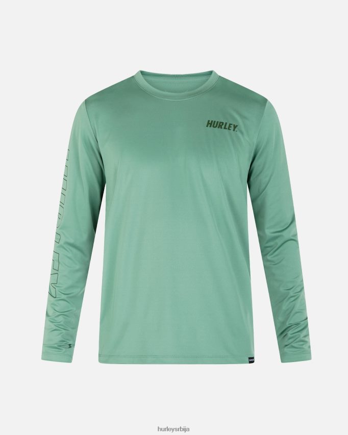 одећу ср Hurley мушкарци х2о-дри еастон упф мајица дугих рукава першун 46R66028