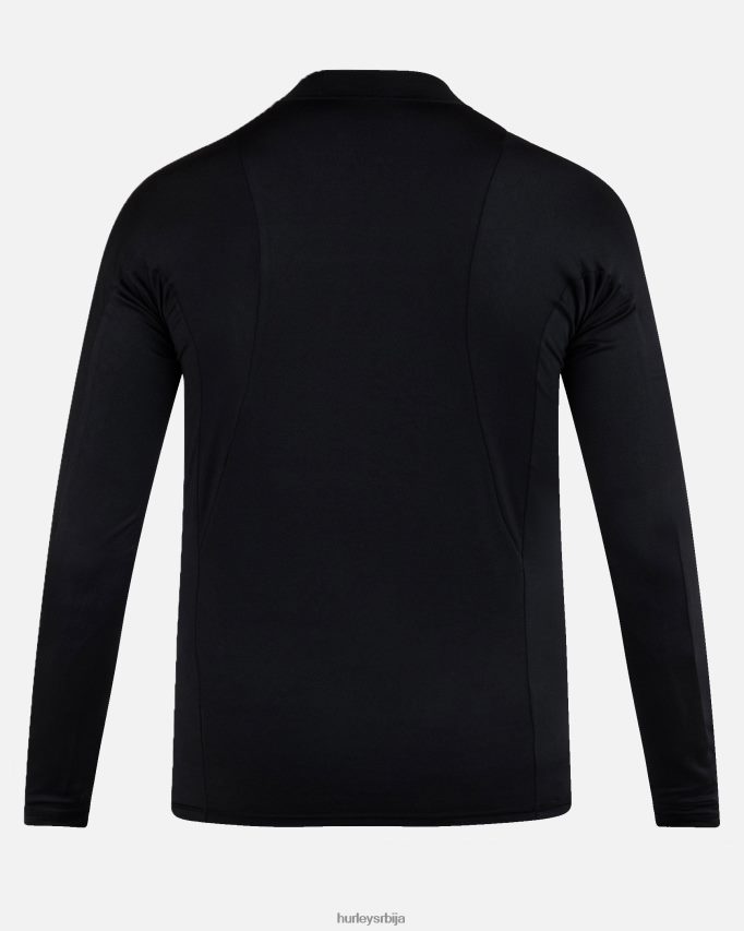 одећу ср Hurley мушкарци каи ленни к цханел цроссинг паддле серија дугих рукава црн 46R660263