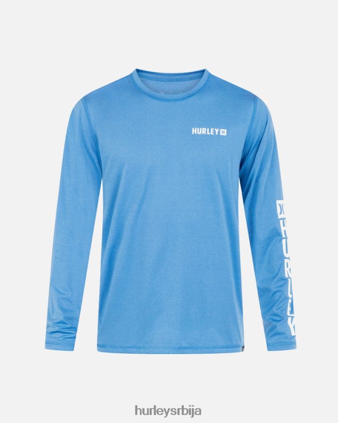 одећу ср Hurley мушкарци свакодневни хибрид навише дугих рукава поглед на море 46R660327
