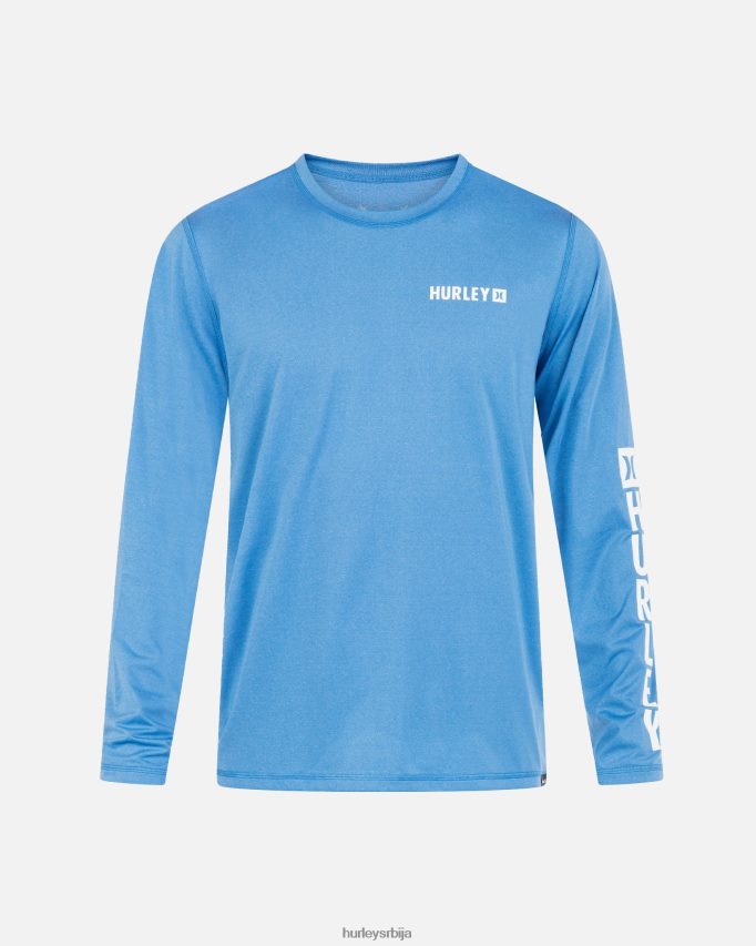 одећу ср Hurley мушкарци свакодневни хибрид навише дугих рукава поглед на море 46R660327