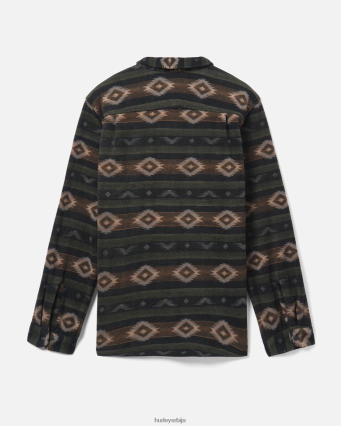 одећу ср Hurley мушкарци санта цруз виндцхилл дуги рукав црна комбинација 46R660335