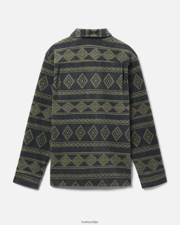 одећу ср Hurley мушкарци санта цруз виндцхилл дуги рукав оклопна морнарица 46R660337
