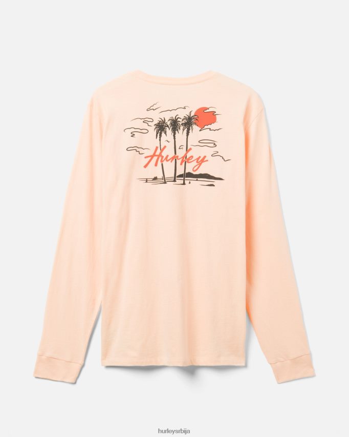 одећу ср Hurley мушкарци свакодневна плажа са дугим рукавима слатки сан 46R660349