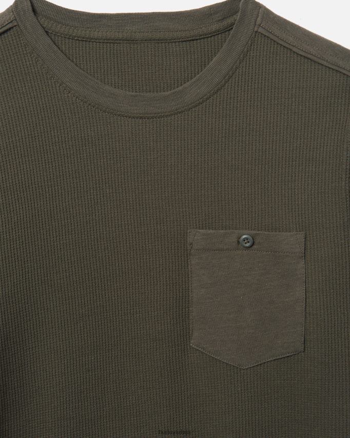 одећу ср Hurley мушкарци Фелтон термални дуги рукав тамно зелена 46R660388