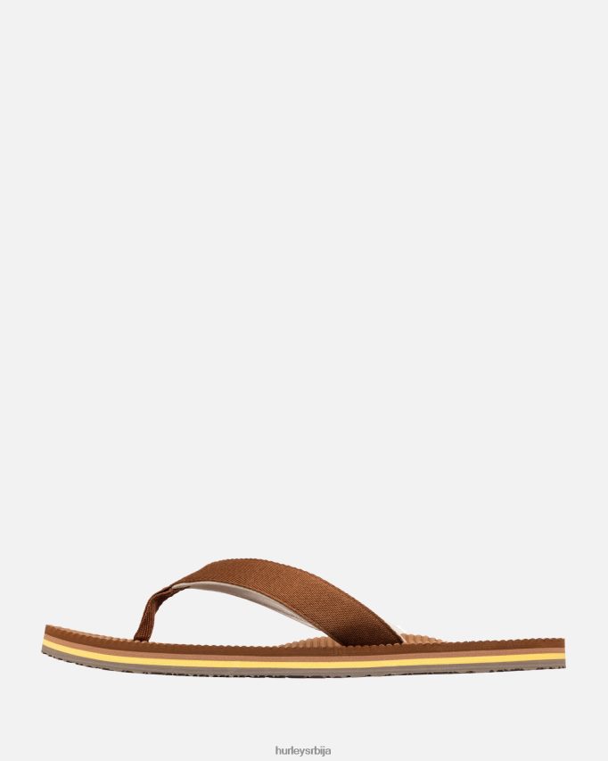 ципеле ср Hurley мушкарци једна једина сандала бронзана 46R66084