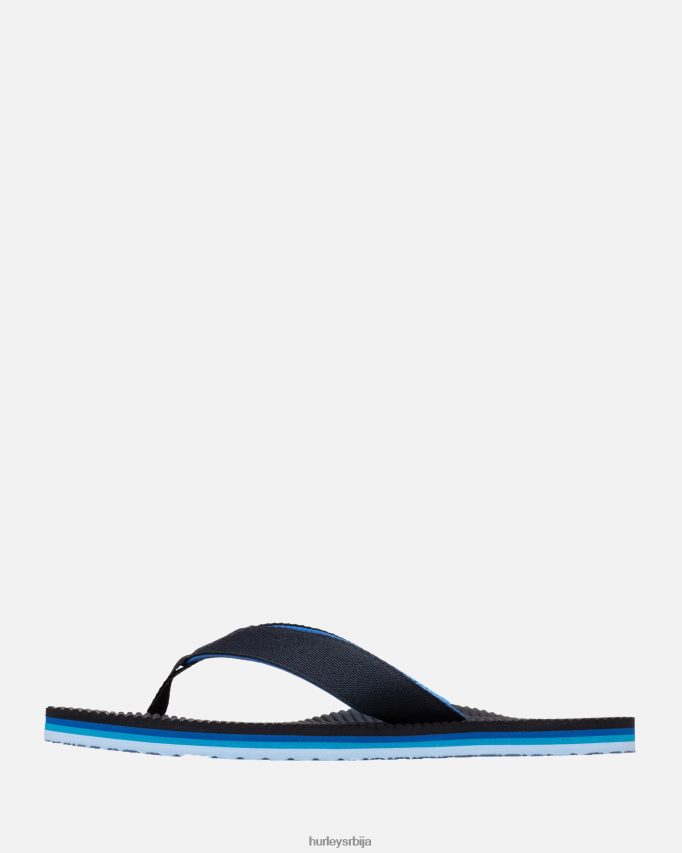 ципеле ср Hurley мушкарци једна једина сандала опсидијан 46R66085