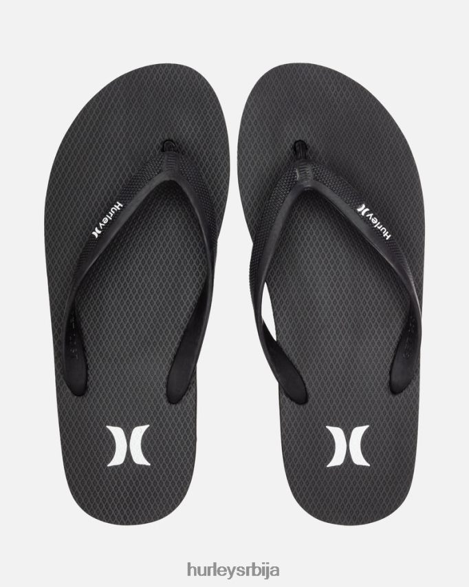 ципеле ср Hurley мушкарци икона чврсте сандале црн 46R66089