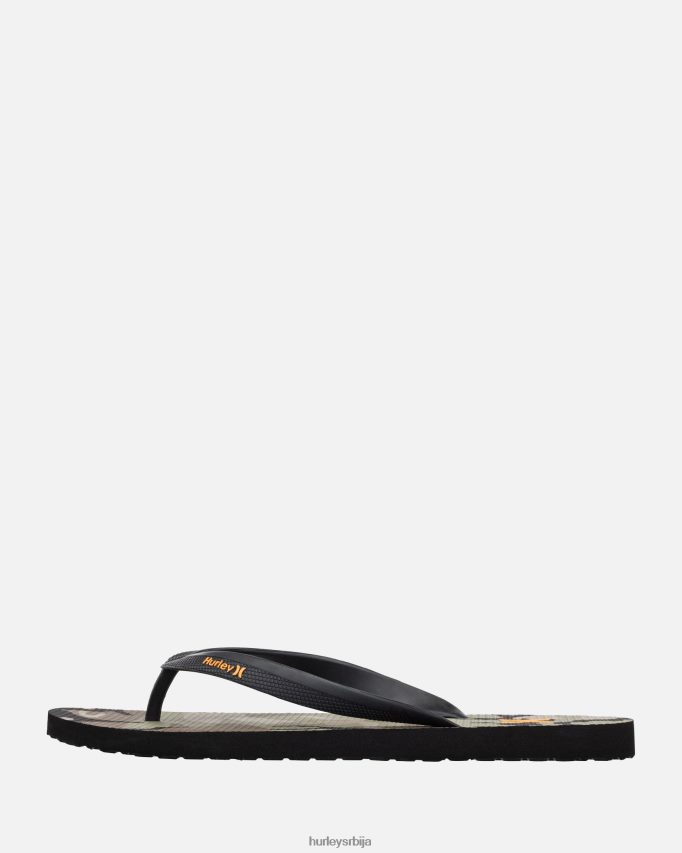 ципеле ср Hurley мушкарци сандале са иконом црн 46R66090